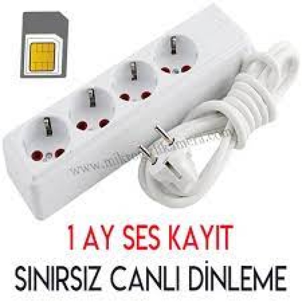 Priz Canlı Dinleme Cihazı